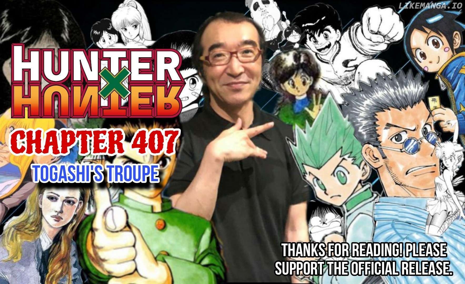 Hunter x Hunter, Chapter 407 image 19